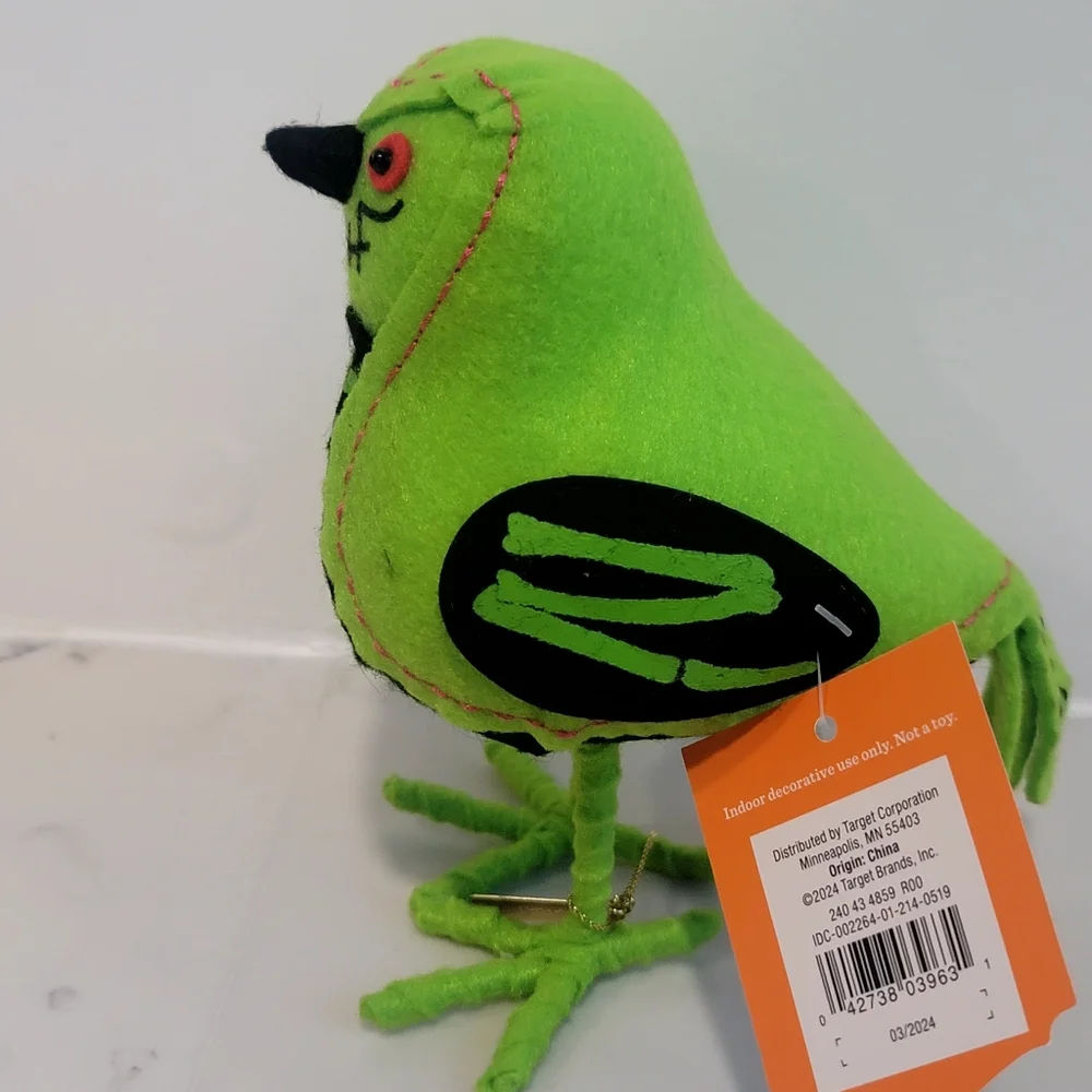 Target’s Wondershop, Feathery Friends Fabric Birds Halloween 2024 